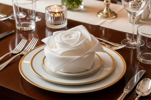 Rose Napkin Fold